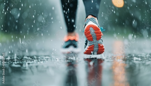 Running Through the Rain