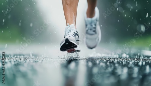 Running Through the Rain