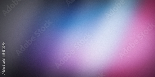 Abstract gradient background with a smooth transition of dark gray, blue, purple, and pink hues. Perfect for modern designs, digital art, and creative visual projects