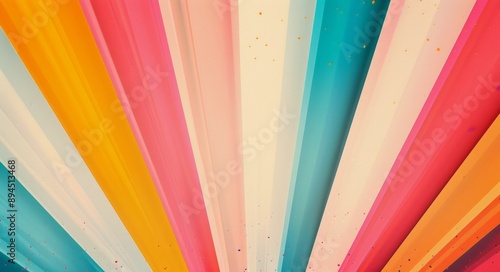 Abstract Watercolor Stripe Background