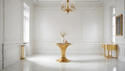 Photo interior modern design room 3d illustration