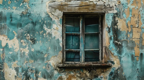 Window of deserted house