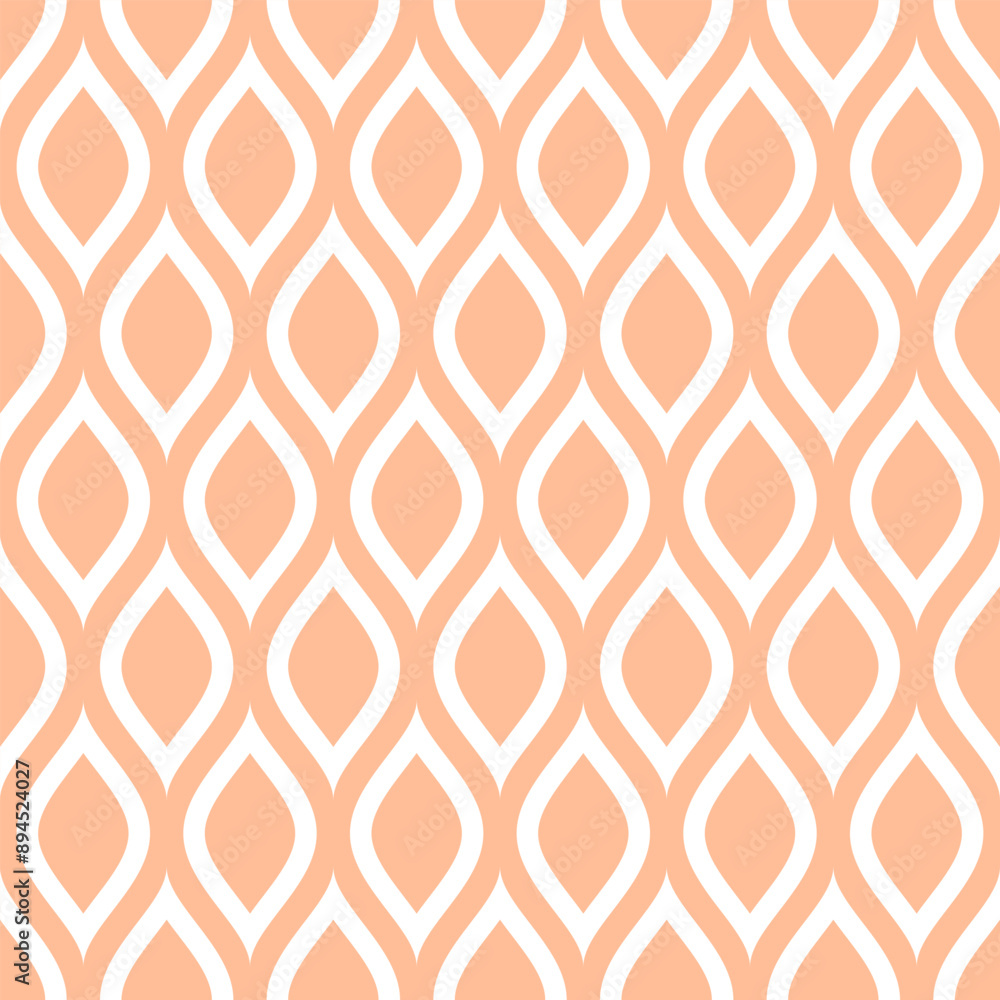 Abstraktes Endlosmuster Zitronen Helles Orange Abstraktes Endlosmuster Zitronen Helles Orange