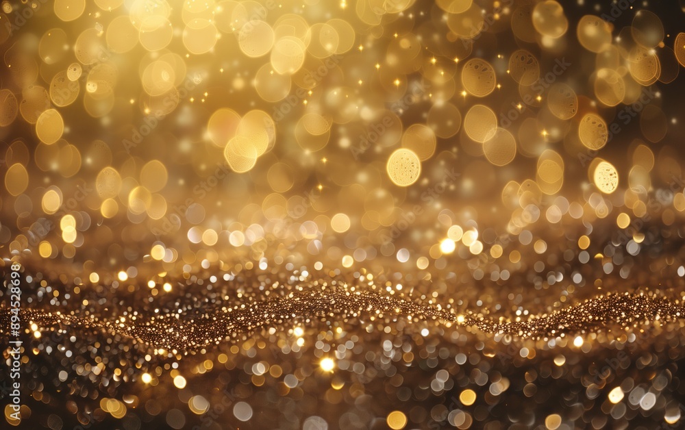 Golden dust background,created with Generative AI tecnology. Golden dust background,created with Generative AI tecnology.