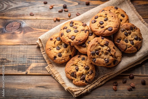 Gluten-free cookies with chocolate chips, gluten-free, chocolate chips, delicious, snacks, dessert