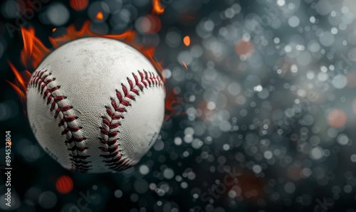Baseball on Fire