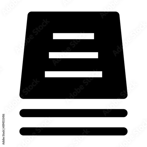 Document icon vector illustration graphic design