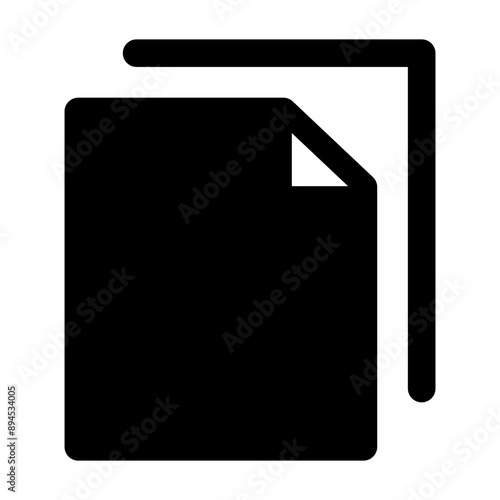 Document icon vector illustration graphic design