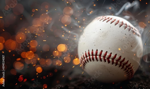 Baseball on Fire