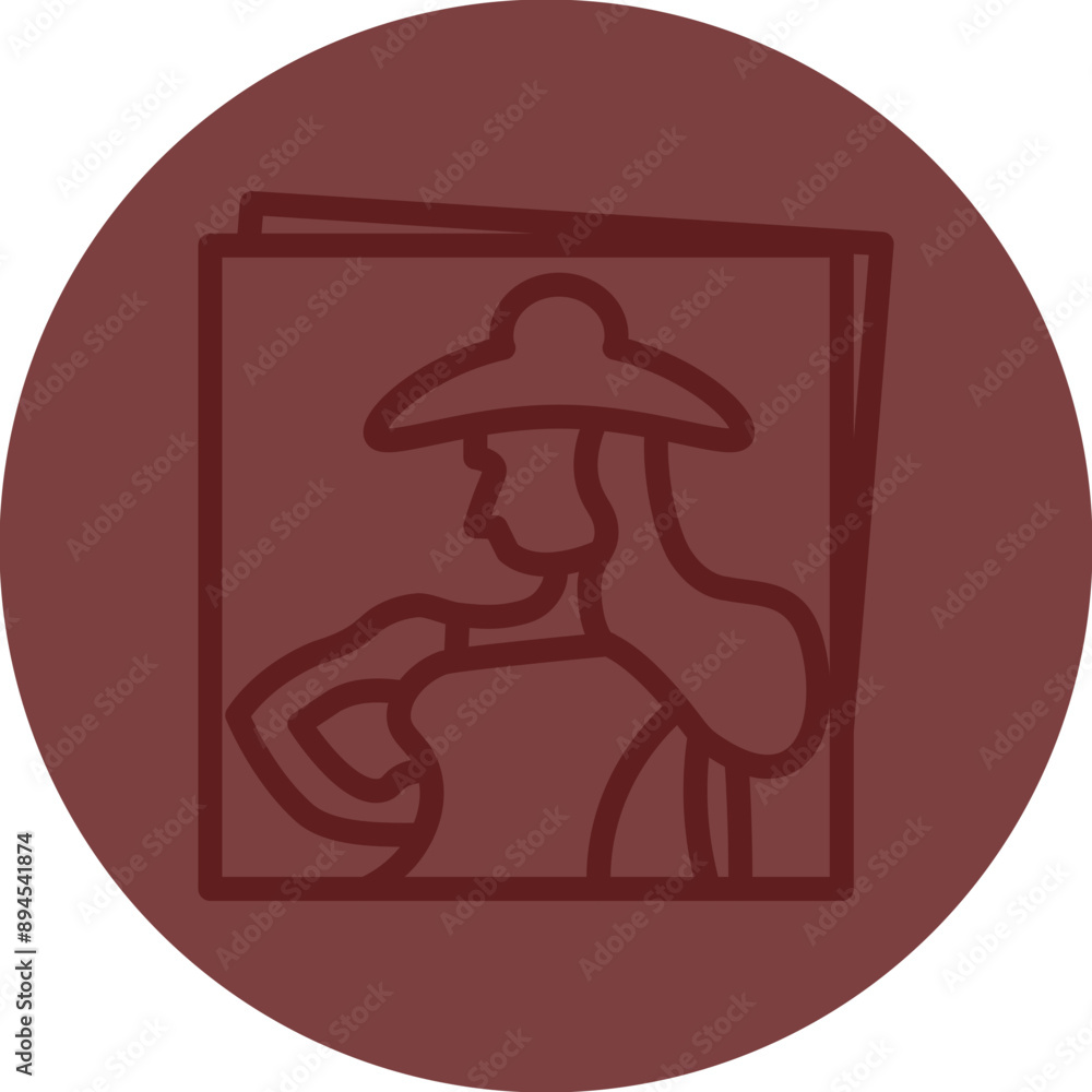Fashion Magazines Vector Line Maroon Circle Maroon Fashion Magazines Vector Line Maroon Circle Maroon