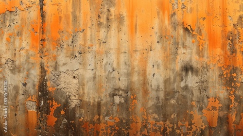 Dirty orange backdrop