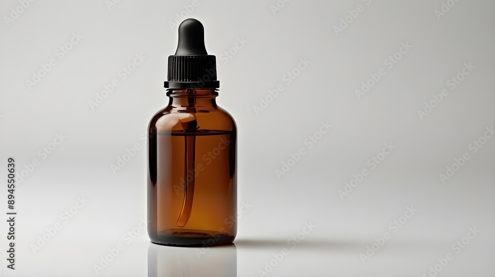 A Dropper bottle isolated on white background
A Dropper bottle isolated on white background