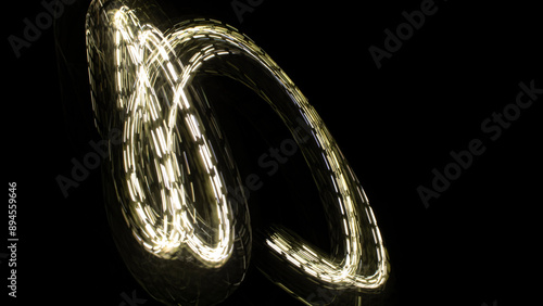 Dunkler Desktop Hintergrund Effekt Technik Motion Overlay Sci-Fi