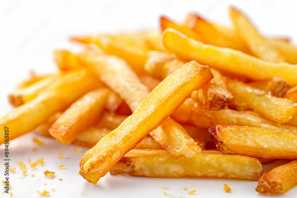 AI generated image of tasty product isolated on white color background generative ai AI generated image of tasty product isolated on white color background generative ai