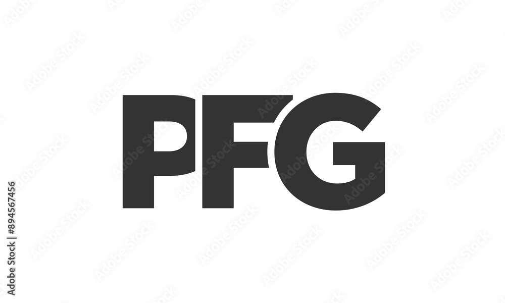 PFG logo design template with strong and modern bold text. Initial based vector logotype featuring simple and minimal typography. Trendy company identity. PFG logo design template with strong and modern bold text. Initial based vector logotype featuring simple and minimal typography. Trendy company identity.