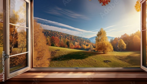 autumn in the mountains