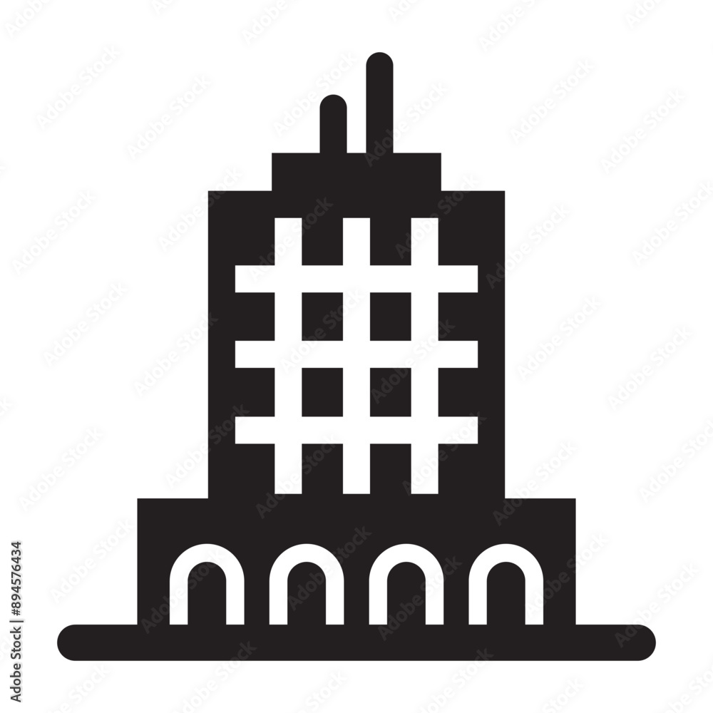 Building icon vector illustration graphic design Building icon vector illustration graphic design