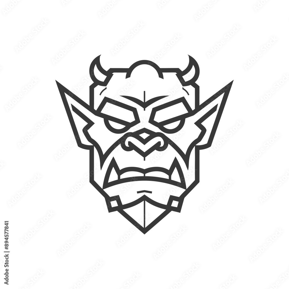 fierce and angry looking monster face fierce and angry looking monster face