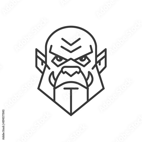 fierce and powerful Orc warrior
