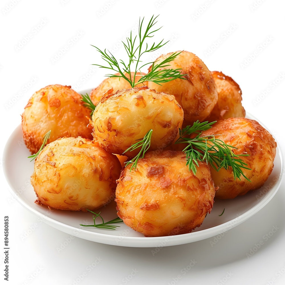 fried potato balls fried potato balls