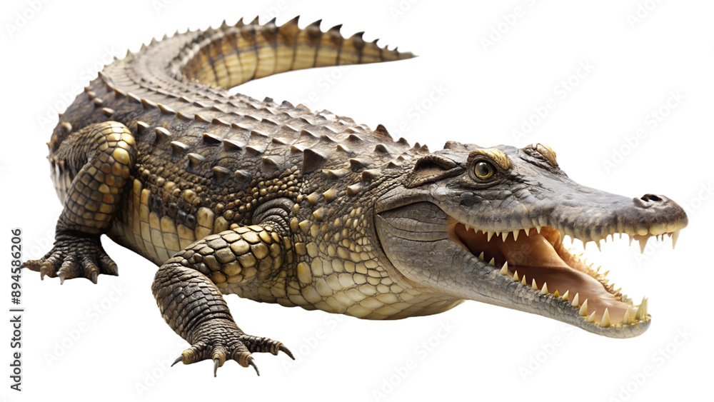 Fototapeta premium Crocodile. PNG