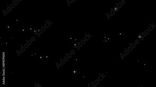 sparkling sparkles blink animated flashes of light sparkling luxury gold overlay background 4k looping