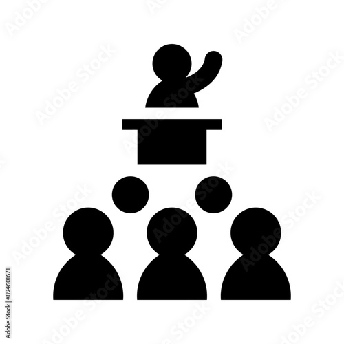 politician icon vector illustration graphic design