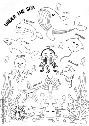 under the sea line