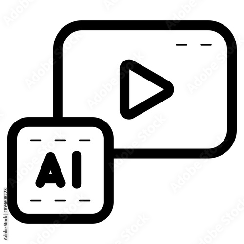 ai video icon