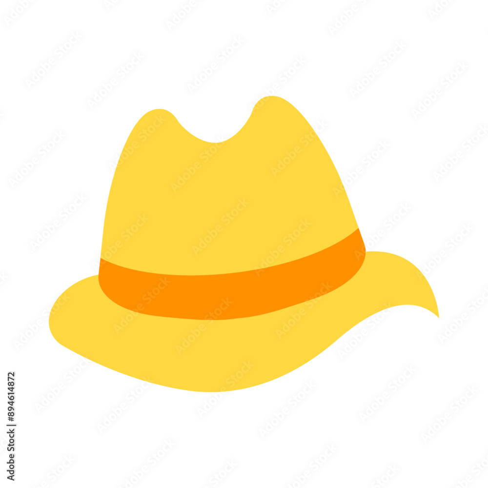 Floppy Hat Flat Icon Floppy Hat Flat Icon