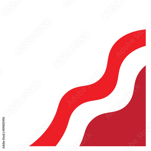 Indonesia Flag Corner