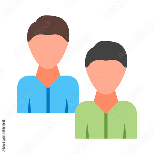 Coworker Flat Icon