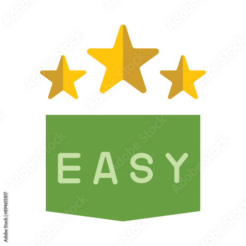Easy Flat Icon