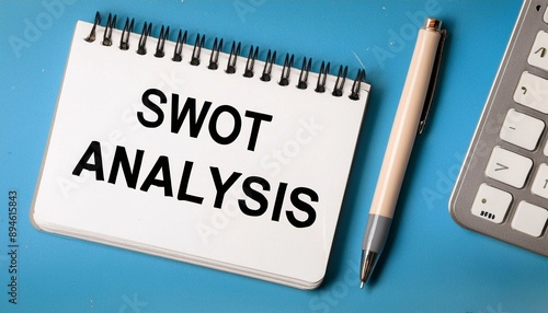 Wallpaper Mural SWOT Analysis Concept Text on an Office Work Background Torontodigital.ca