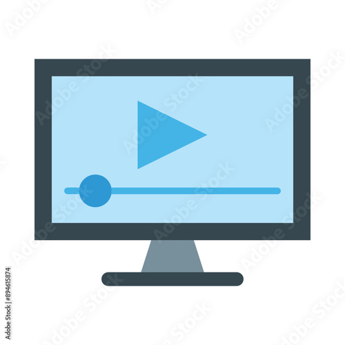 Video Flat Icon