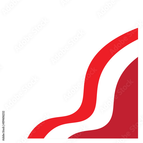 Indonesia Flag Corner