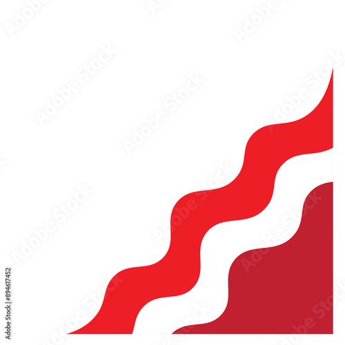 Indonesia Flag Corner