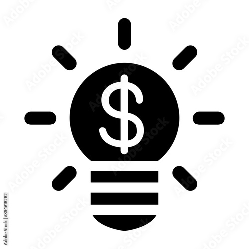 Business idea icon vector illustration graphic design