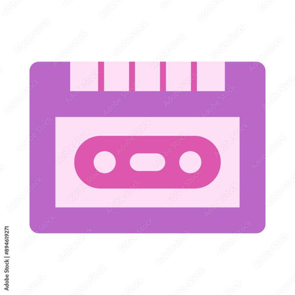 Tape Recorder Flat Icon Tape Recorder Flat Icon