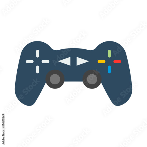 Game Console Flat Icon