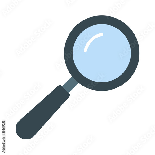 Magnifying Glass Flat Icon
