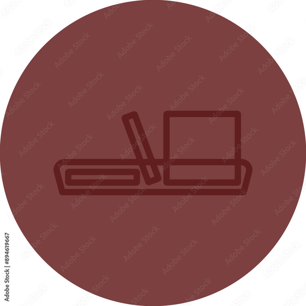 Butter Vector Line Maroon Circle Maroon Butter Vector Line Maroon Circle Maroon
