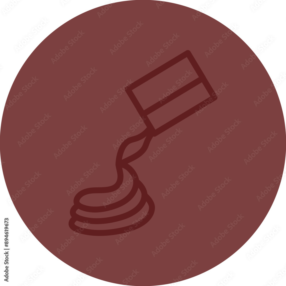 Cream Vector Line Maroon Circle Maroon Cream Vector Line Maroon Circle Maroon