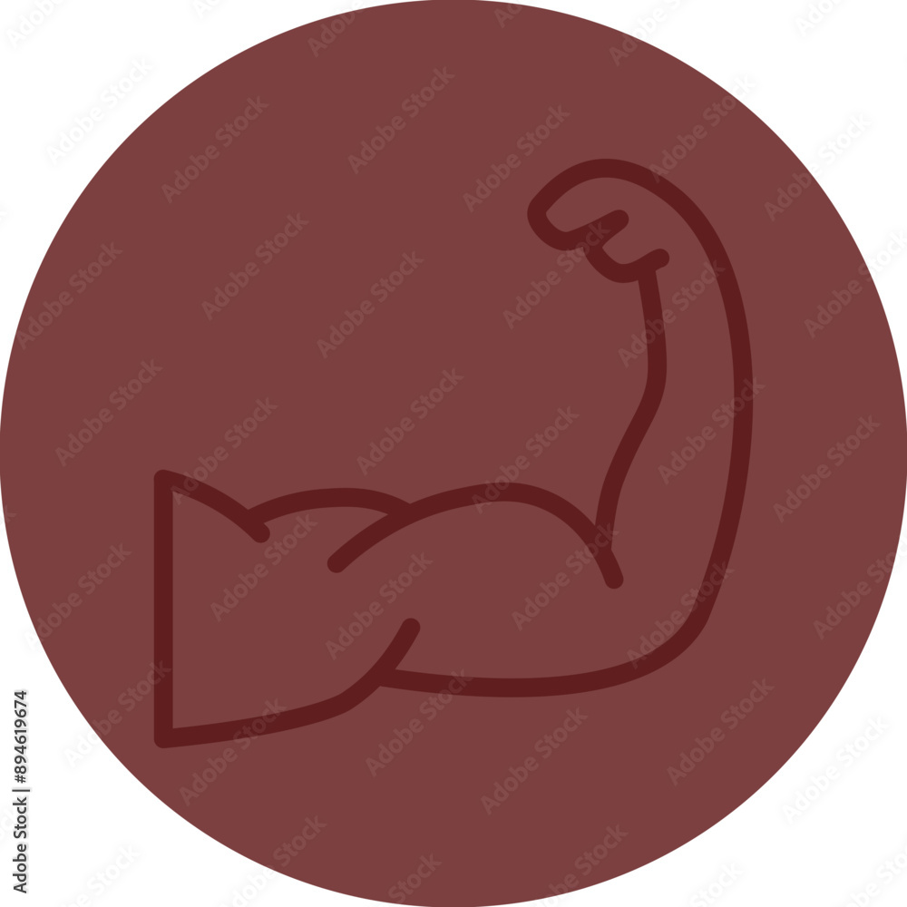 Protein Vector Line Maroon Circle Maroon Protein Vector Line Maroon Circle Maroon