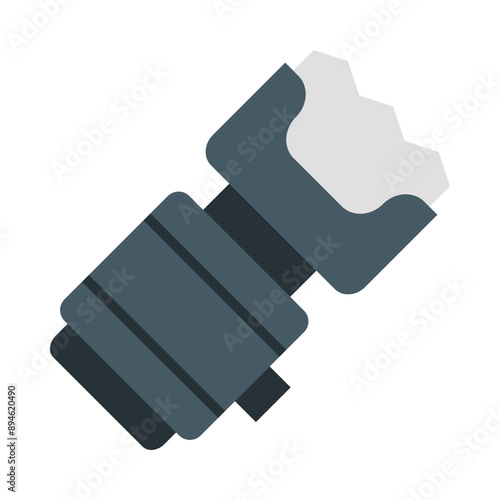 Electroshock Flat Icon
