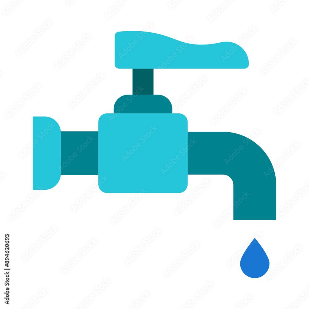 Faucet Flat Icon Faucet Flat Icon