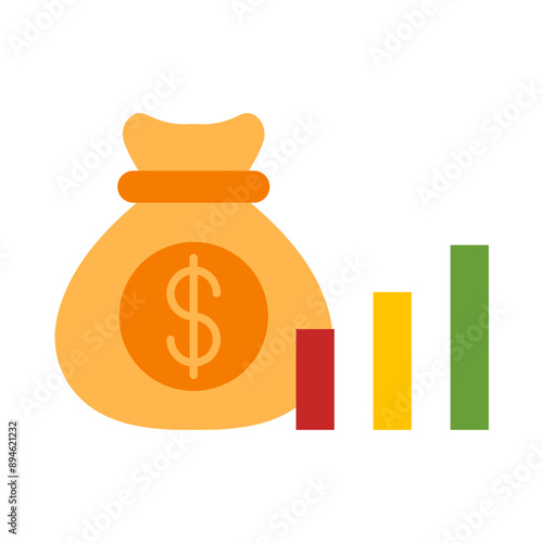 Earning Flat Icon