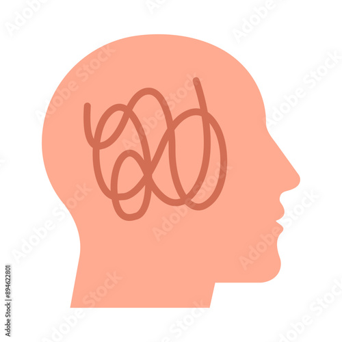 Schizophrenia Icon Design