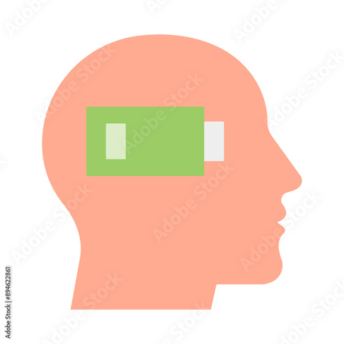 Exhausted Icon Design