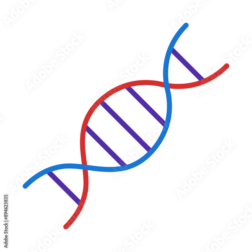 Gene Flat Icon